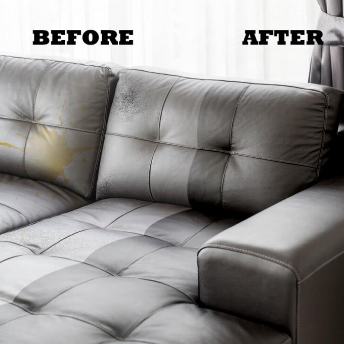 Kit di cura per divani in pelle liscia Pulizzatore e nutritore di pelle Premium Kit di pulizia mobili in pelle liscia Cura completa per divani, sedie e rivestimenti in pelle liscia 4