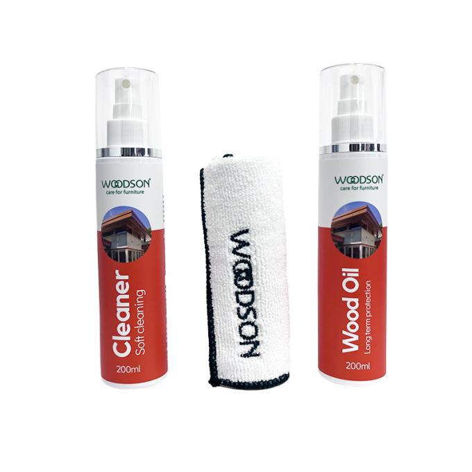 Set di pulizia ecologica per esterno in legno pulito pulitore di polvere di superficie spruzzo mobili pulizia legno olio solvente per pulizia del legno 1