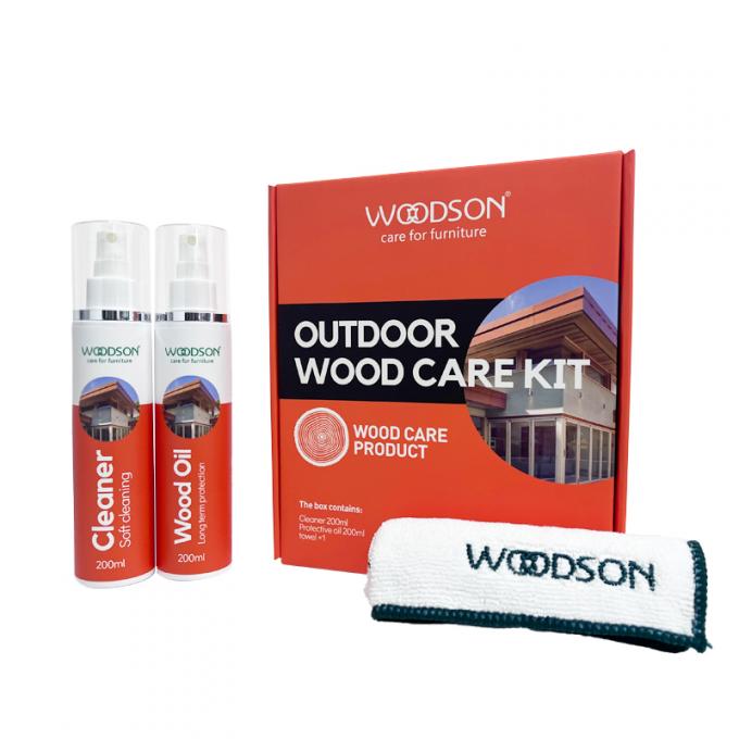 Set di pulizia ecologica per esterno in legno pulito pulitore di polvere di superficie spruzzo mobili pulizia legno olio solvente per pulizia del legno 2