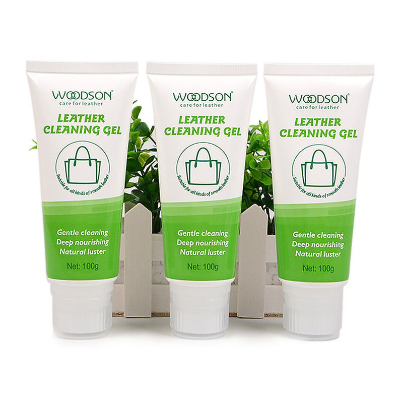 Deep Nourishing Leather Stain Remover Cleaning Gel Natural Luster Gentle Decontamination