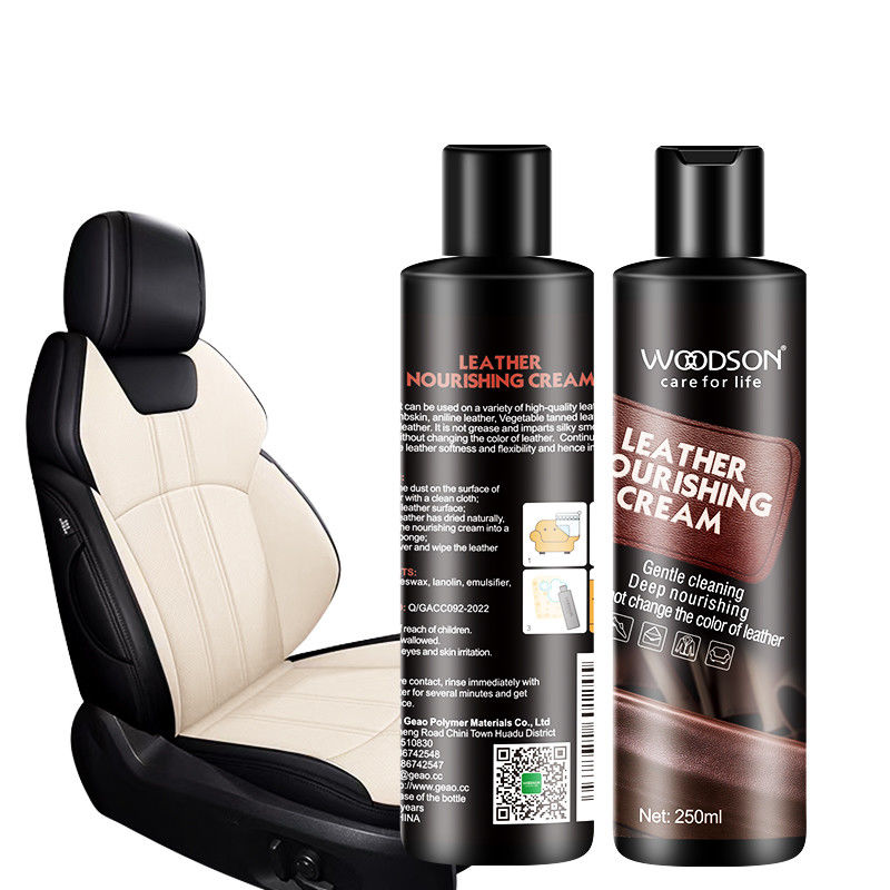 WOODSON Premium Car Wax Spray Polish Leather Conditioner Cream Nourishing