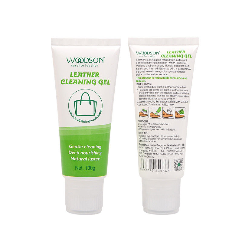 Deep Nourishing Leather Stain Remover Cleaning Gel Natural Luster Gentle Decontamination