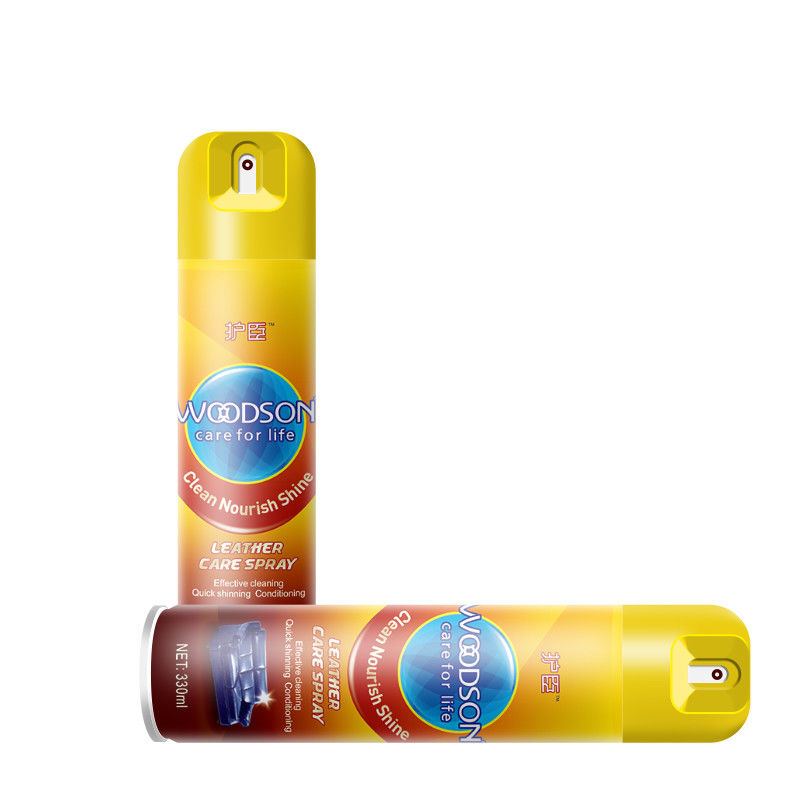 Water Repellent Leather Cleaning Kit Protector Aerosol For Couch Nourishing Shining