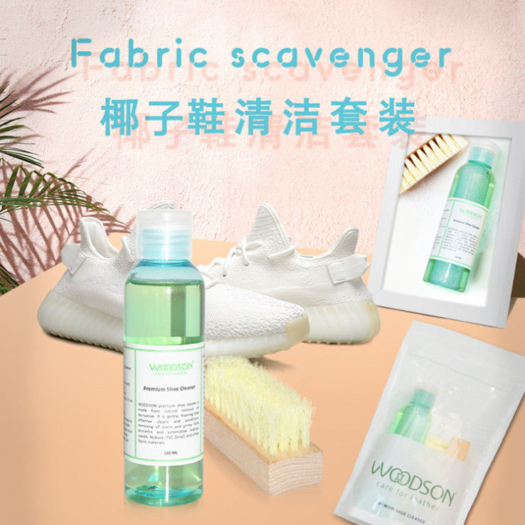 Natural Ingredients 120ml 4OZ Sneaker Suede Cleaning Set Sneakerhead Shoe Care Kit